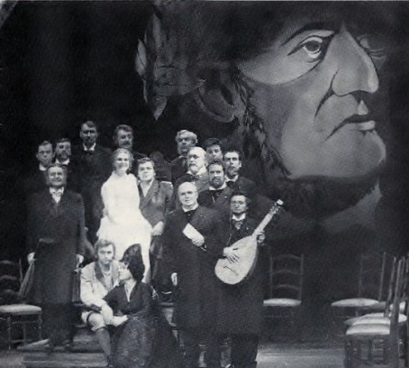 Meistersinger von Nürnberg Krefeld/Mönchengladbach 1980/81 mit meinem Freund Klaus Hirte als Beckmesser        